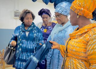 L’ONPA et des acteurs de la filière du textile guinéen visitent l’usine de textile Teal Industrie