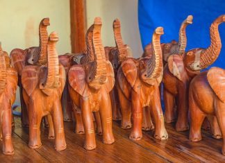 Les Statuettes en éléphant